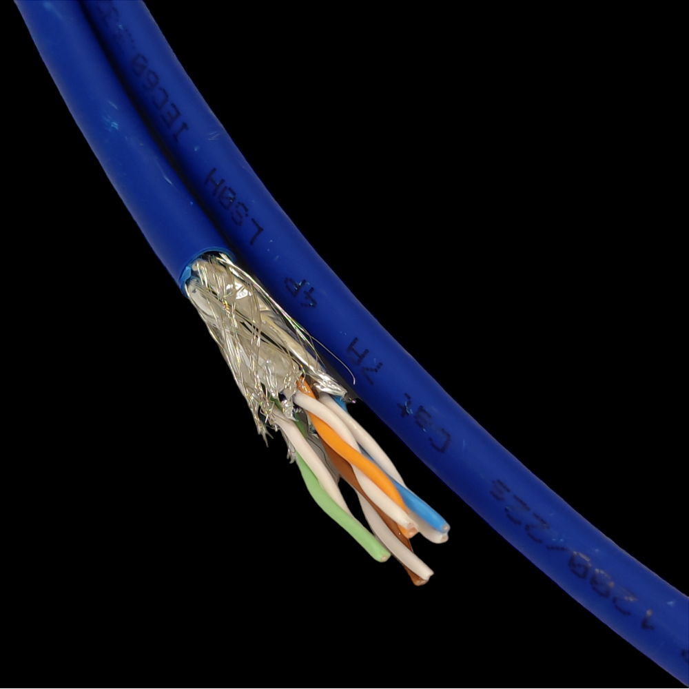 FutureCom™ S/FTP 1200/22, Category 7A+, LSZH™/FRNC, Dca 4P, blue